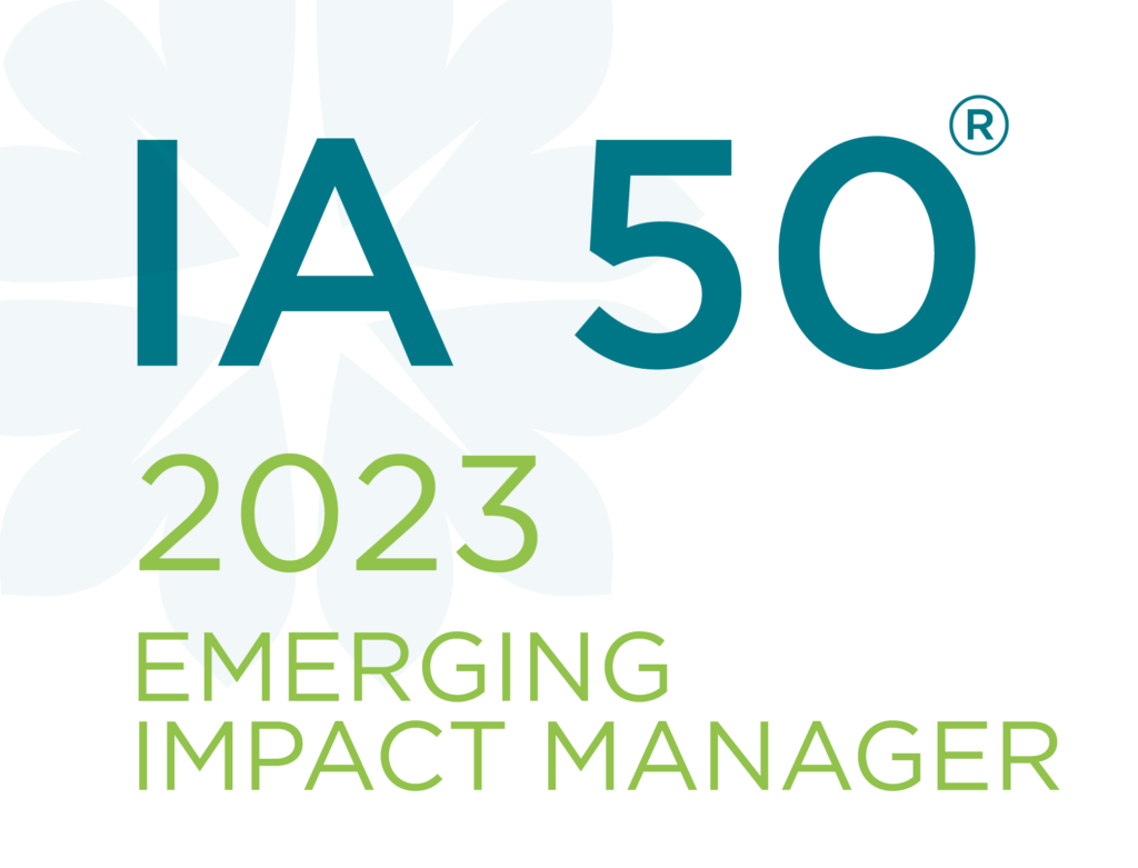 ImpactAssets 50 — 2023 Emerging Impact Manager
